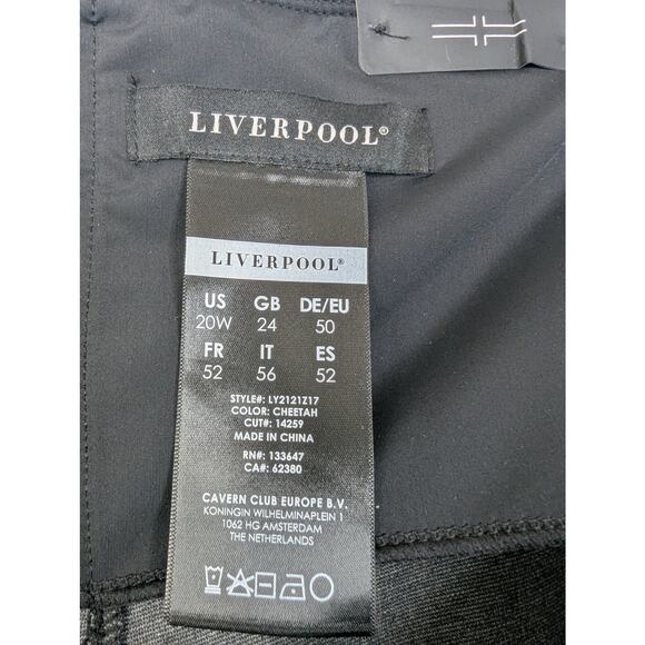 NWT Liverpool Reese Ankle Legging in Cheetah - Picture 7 of 7